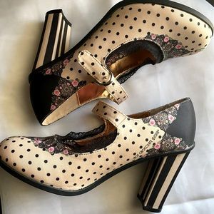 Hot Chocolate Design Mary Jane Pump heels size 37 or 6.5-7 women’s